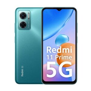 Gadgets Finder 12 Redmi 11 Prime 5G (Meadow Green, 4GB RAM 64GB ROM) | Prime Design | MTK Dimensity 700 | 50 MP Dual Cam | 5000mAh | 7 Band 5G