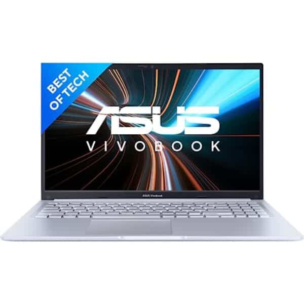 ASUS VivoBook 15 (2022), Intel®Core™ i3-1215U 12th Gen, 15.6" (39.62 cm) FHD, Thin and Light Laptop (8GB/512 SSD//Windows 11/Office 2021//Backlit KB/Icelight Silver/1.7 kg), X1502ZA-EJ322WS