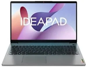 Lenovo IdeaPad Slim 3 Intel Core i3-1115G4 11th Gen 15.6" (39.62cm) FHD Laptop (8GB/256GB SSD/Win 11/Office 2021/3 Month Game Pass/Arctic Grey/1.65Kg), 82H803GTIN