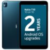 Nokia T10 Android 12 Tablets with 8 HD Display, 8MP Rear Camera, AI face Unlock, All-Day Battery, WiFi | 4 + 64GB, 8 inches - Blue