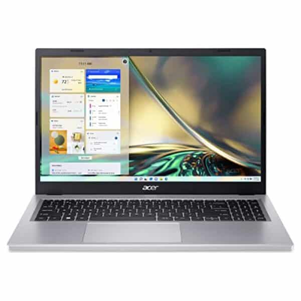 Acer Aspire 3 Laptop AMD Ryzen 5 7520U Quad-Core Processor (Windows 11 Home/ 8 GB RAM/ 512 GB SSD/AMD Radeon Graphics) A315-24P, 39.6 cm (15.6") Full HD Display, 1.78 KG, Pure Silver