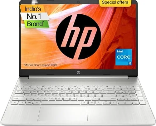 Top 5 Best Laptop Under 50000 i5 12th Generation (2024) 4 HP 15s laptop 12th gen core i5