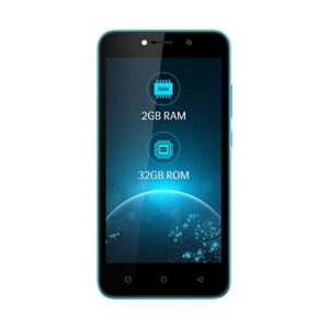 Lava Z21 (2GB RAM, 32GB ROM)-Cyan| Octa Core Processor| Stock Android 11| Powerful 3100 mAh Battery