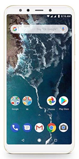 MI Mi A2 (Gold, 4GB RAM, 64GB Storage)