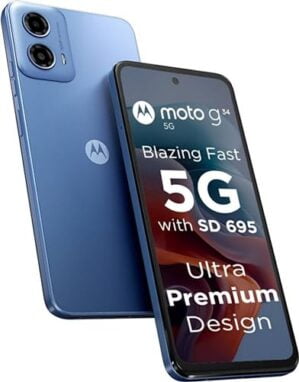 Homepage: Gadgets Today 12 Motorola G34 5G (Ice Blue, 4GB RAM, 128GB Storage)