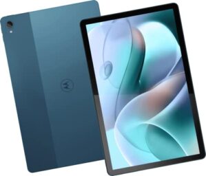 Motorola Tab G70 | 11 Inch Display, 2K Resolution | 4 GB RAM, 64 GB ROM | Wi-Fi + 4G | Mediatek Helio G90T Processor | Quadcore Speakers with Dolby Atmos | Face Unlock Feature & Google Assistant