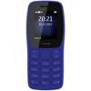 Nokia 105 Classic | Single SIM Keypad Phone with Built-in UPI Payments, Long-Lasting Battery, Wireless FM Radio | Without Charger | Blue