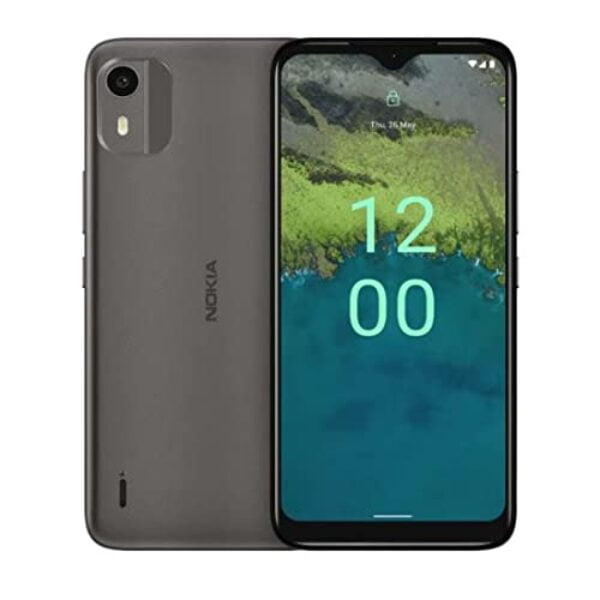 Nokia C12 Pro Android Smartphone, Dual SIM, All Day Battery Life, 5GB RAM, 3GB RAM + 2GB Virtual RAM, Android 12 Go Edition | Charcoal
