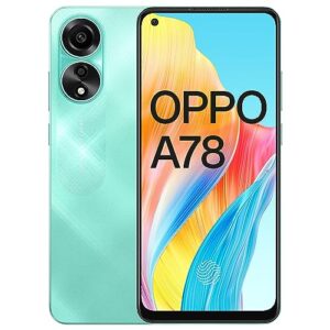 Homepage: Gadgets Today 10 Oppo A78 (Aqua Green, 8GB RAM, 128GB Storage) | 6.4" FHD+ AMOLED 90Hz Punch Hole Display | 5000 mAh Battery and 67W SUPERVOOC with No Cost EMI/Additional Exchange Offers