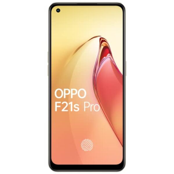 Oppo F21s Pro (Dawnlight Gold, 8GB RAM, 128 Storage)|6.43" FHD+ AMOLED|32MP Front Camera with Microlens|4500 mAh Battery with 33W SUPERVOOC Charger|with No Cost EMI/Additional Exchange Offers