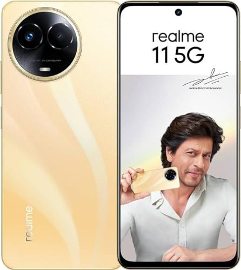 realme 11 5G (8GB RAM, 128GB Storage, Glory Gold)