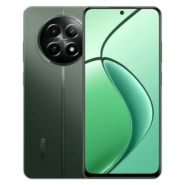 realme 12x 5G (Woodland Green, 4GB RAM, 128GB Storage) | Upto 8GB (4+4GB) Dynamic RAM | Dimensity 6100+ Processor | 50 MP AI Camera | 7.69 mm Ultra-Slim Trendy Watch Design | 45 W SUPERVOOC Charge