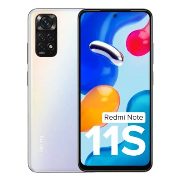 Redmi Note 11S (Polar White, 6GB RAM, 64GB Storage)|108MP AI Quad Camera | 90 Hz FHD+ AMOLED Display | 33W Charger Included | Additional Exchange Offers|Get 2 Months of YouTube Premium Free!