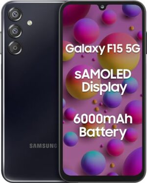 Homepage: Gadgets Today 6 SAMSUNG Galaxy F15 5G 6GB RAM 128GB Storage (Ash Black)