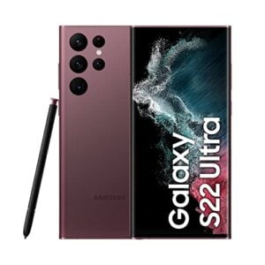 Samsung Galaxy S22 Ultra 5G (Burgundy, 12GB, 512GB Storage) with No Cost EMI/Additional Exchange Offers