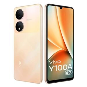 Homepage: Gadgets Today 10 vivo Y100A 5G (Twilight Gold, 8GB RAM, 128GB Storage) with No Cost EMI/Additional Exchange Offers