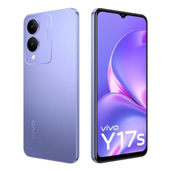 vivo Y17s (Glitter Purple, 4GB RAM, 64GB Storage) Without Offers
