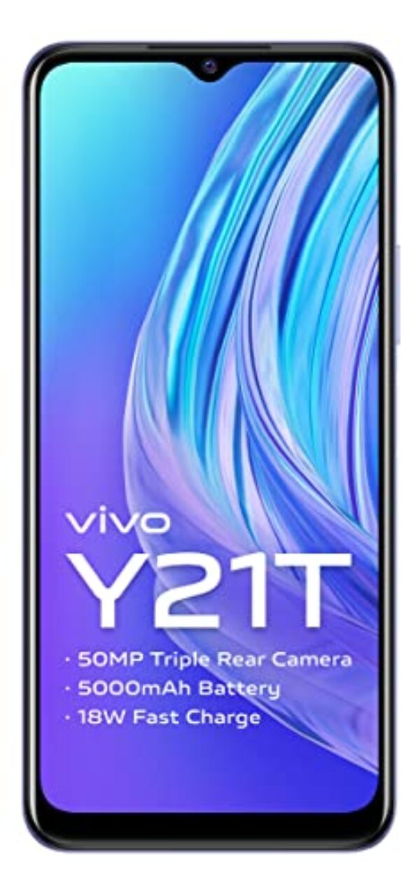 Vivo Y21T (Pearlwhite, 4Gb Ram, 128Gb ROM) with No Cost EMI/Additional Exchange Offers - Plastic, Cellphone
