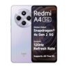 Redmi A4 5G (Sparkle Purple, 4GB RAM, 64GB Storage) | Global Debut SD 4s Gen 2 | Segment Largest 6.88in 120Hz | 50MP Dual Camera | 18W Fast Charging